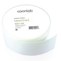 CARONLAB Cotton calico - strips bleached - roll